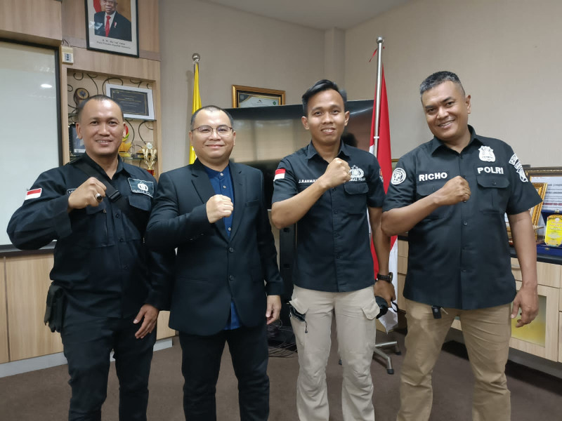Rektor Unilak Prof Junaidi Dukung Polda Riau Ajak Masyarakat Suskeskan Pemilu Damai 2024