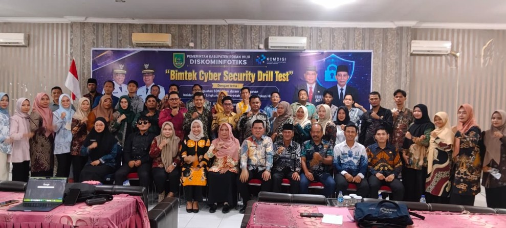 Data Pemerintah Rohil Jadi Sorotan, 31 Aparatur Diuji Hadapi Ancaman Siber