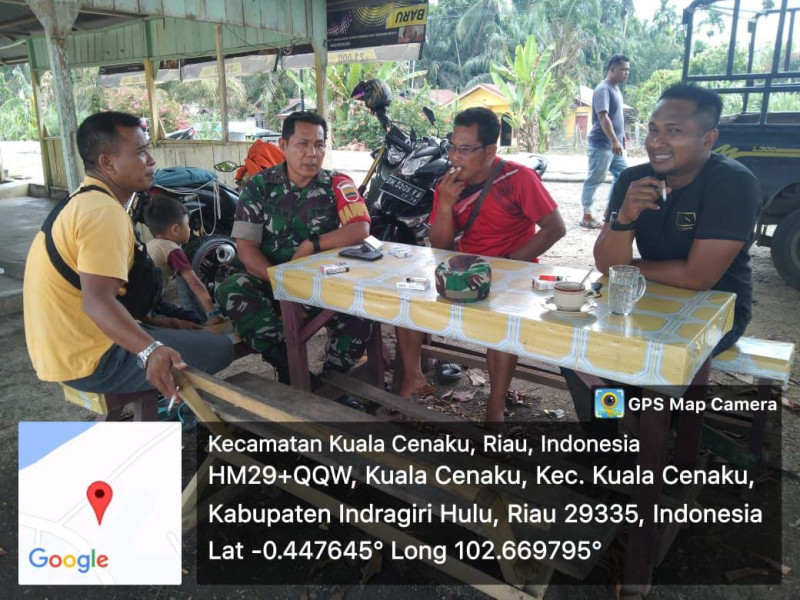 Lakukan Giat Komsos, Babinsa Lebih Cepat Mendapatkan Perkembangan Informasi di Wilayah