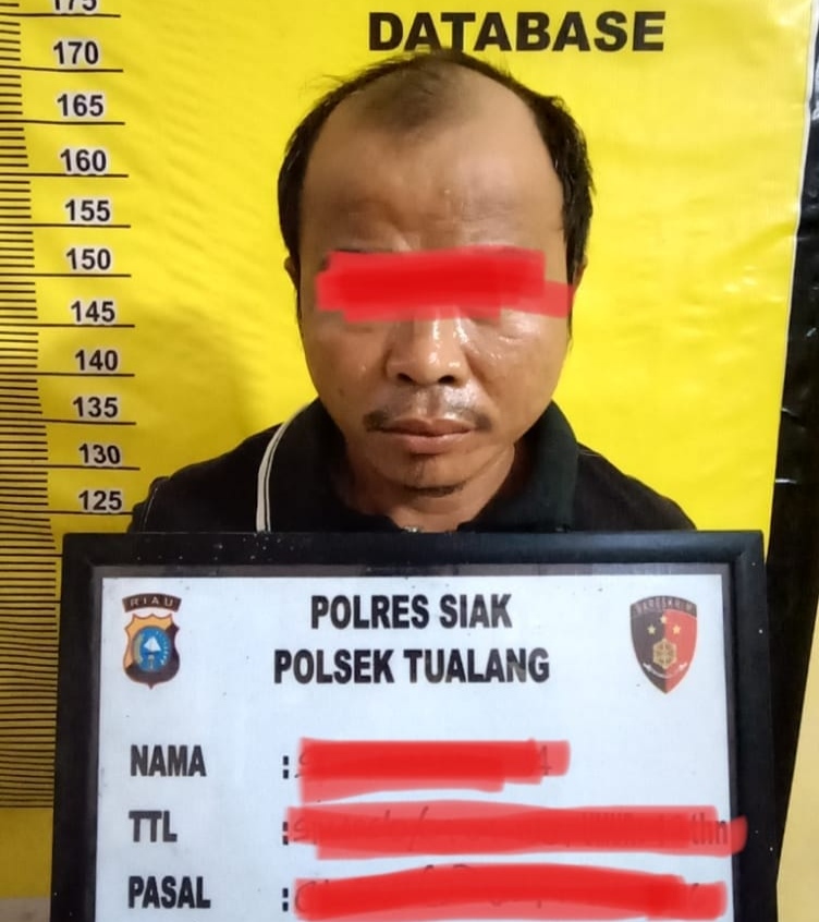 Polsek Tualang Kembali Amankan Pelaku Persetubuhan Anak di Bawah Umur