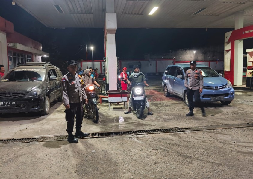 Cegah C3 dan Premanisme, Personel Polsek Pujud Gelar Patroli Rutin di Sejumlah Lokasi