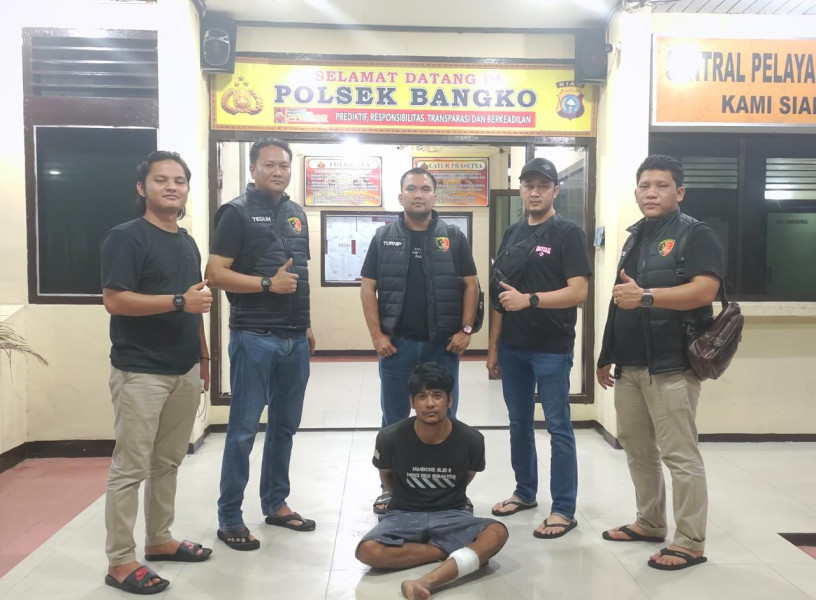 Tanggapi Laporan Masyarakat, Polsek Kandis Berhasil Tangkap Pengedar Sabu